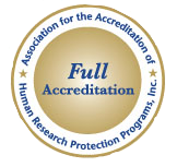 AAHRPP accreditation seal